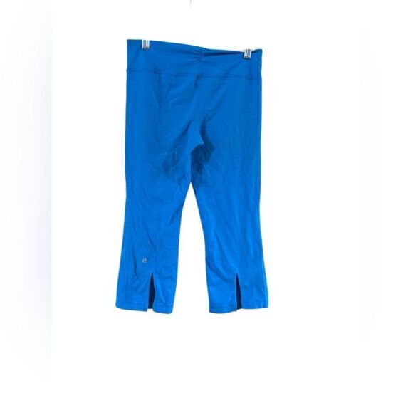 Lululemon Wunder Under Blue High Rise Leggings Size 6 - Picture 3 of 9